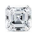 Diamante em forma de Asscher