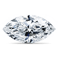 Diamante em forma de marquise