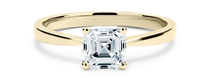 Asscher Cut Engagement Rings