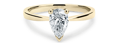 Pear Cut Engagement Rings